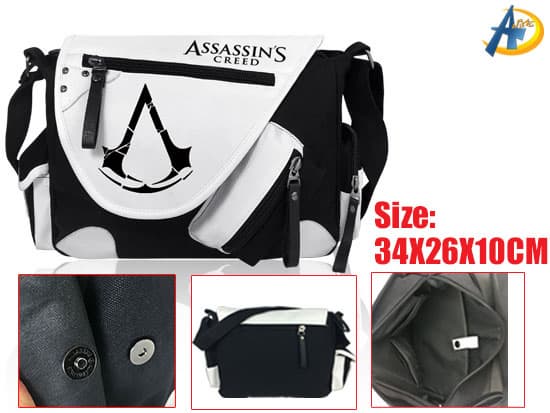 Assassins Creed Game Canvas Satchel_Shoulder bag
